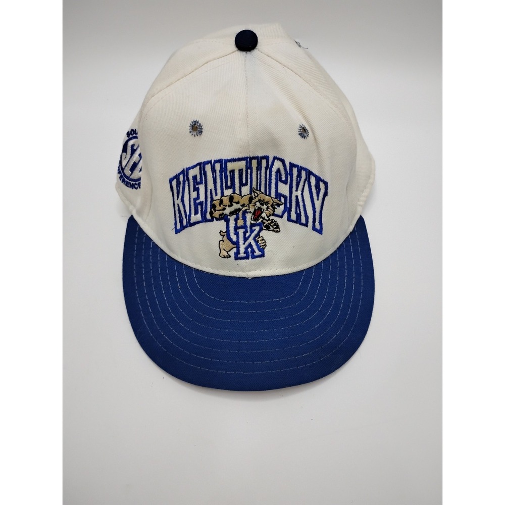Kentucky Wildcats Snap Back Hat Pro Line Cap NCAA Made In USA Size 7.5 Vintage